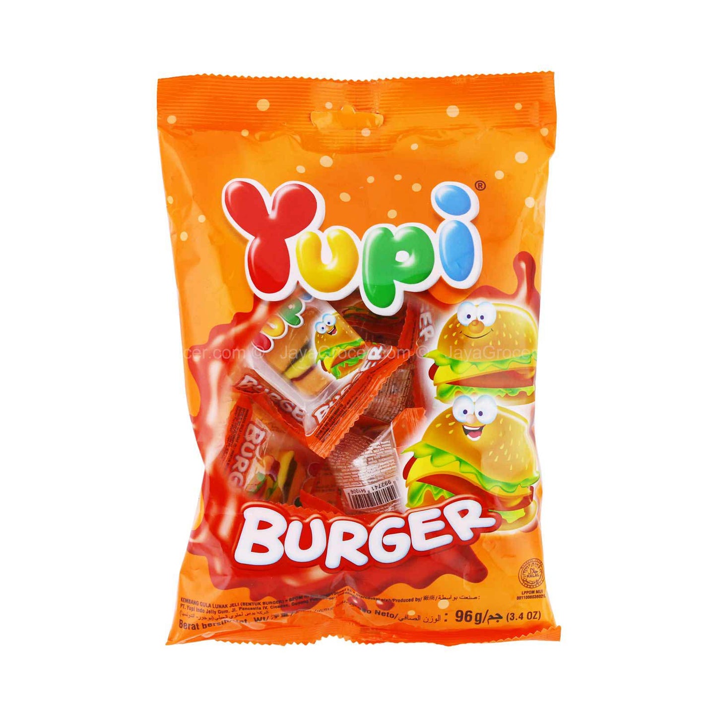 Yupi Candy Burger 104g