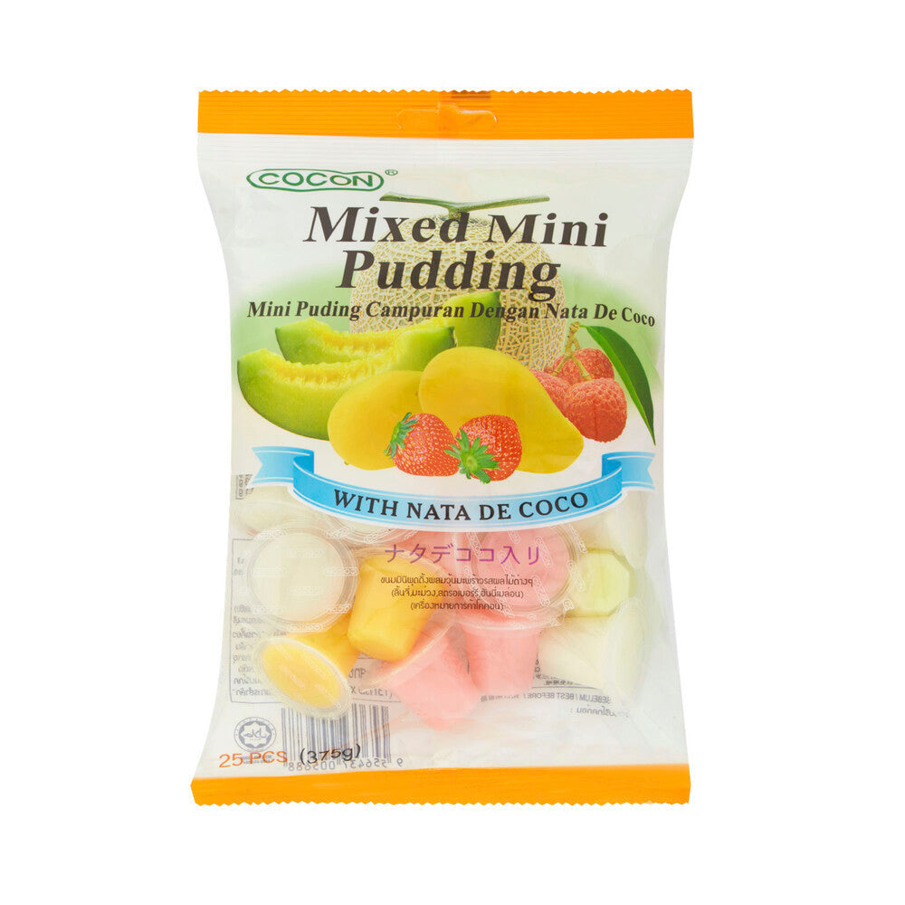 Cocon Nata De Coco Pudding Mini Mixed 25x 15g