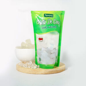 Favora Nata De Coco Strawberry 360g