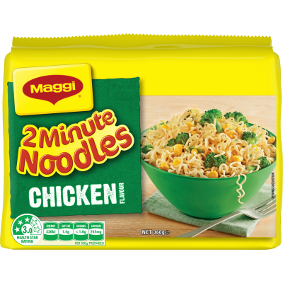 Maggi Noodles Ayam Chicken 5x 77g