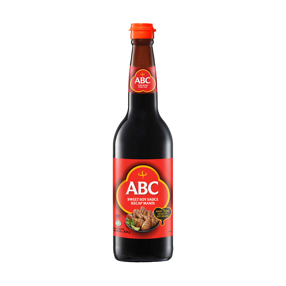 ABC Sweet Soy Sauce Kecap Manis Glass 620mL