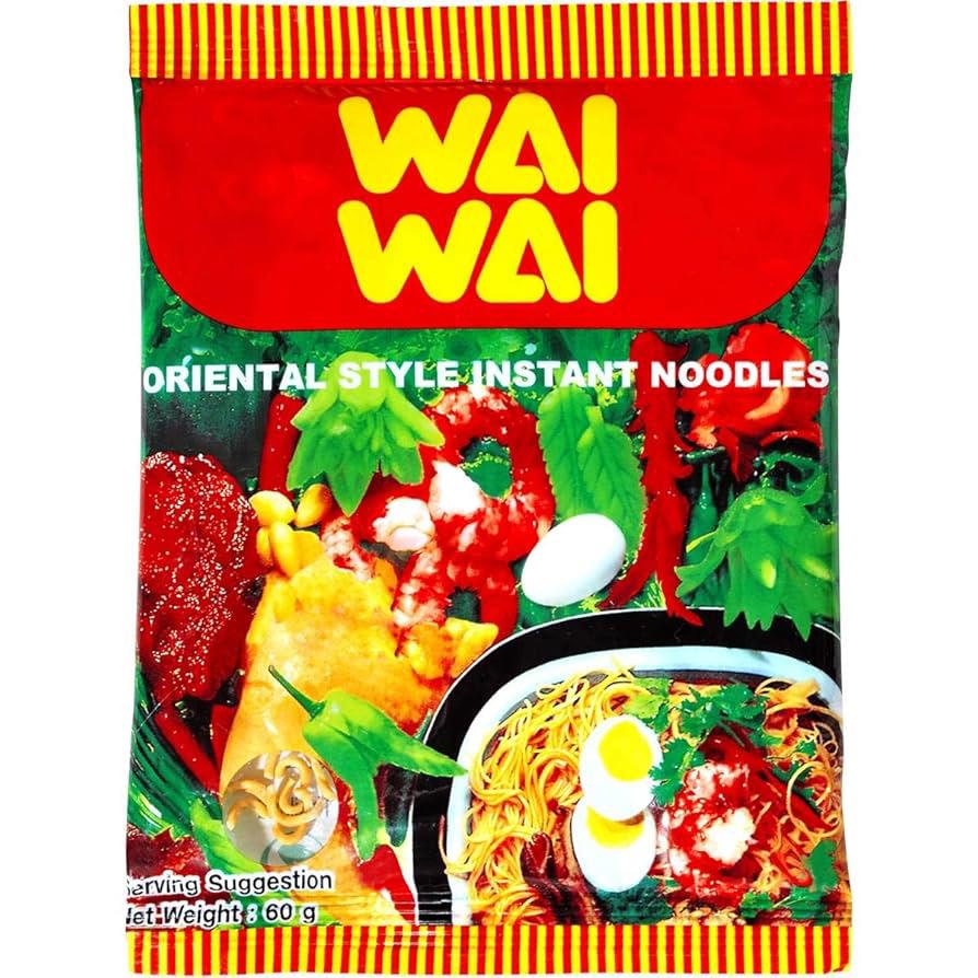 Wai Wai Noodles Original Oriental Style 30x 60g