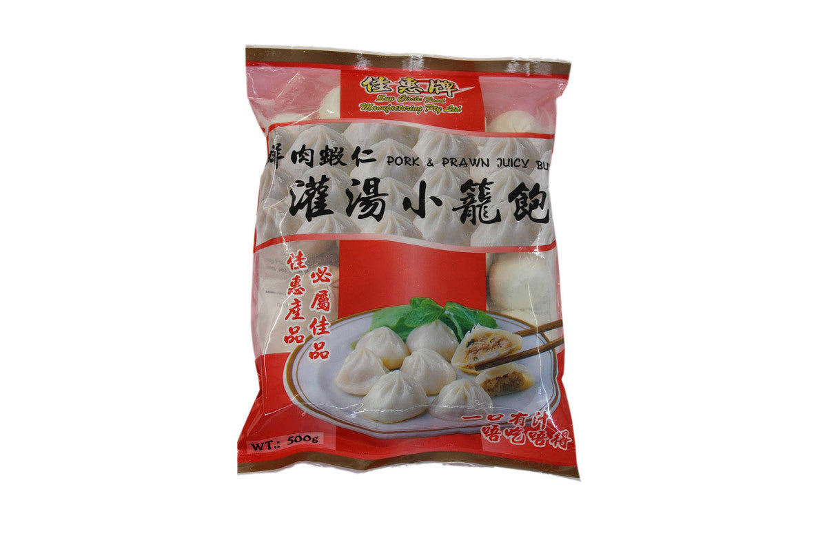 Pork & Prawn Juicy Buns (600G)佳冠鮮肉蝦仁上湯小籠包 - 600G X 24