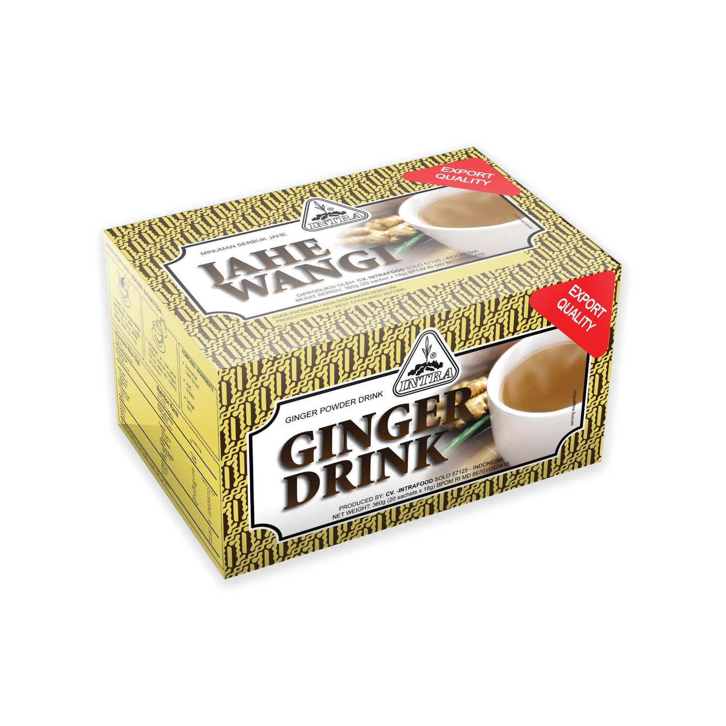 Intra Tea Ginger Drink 20x 15g