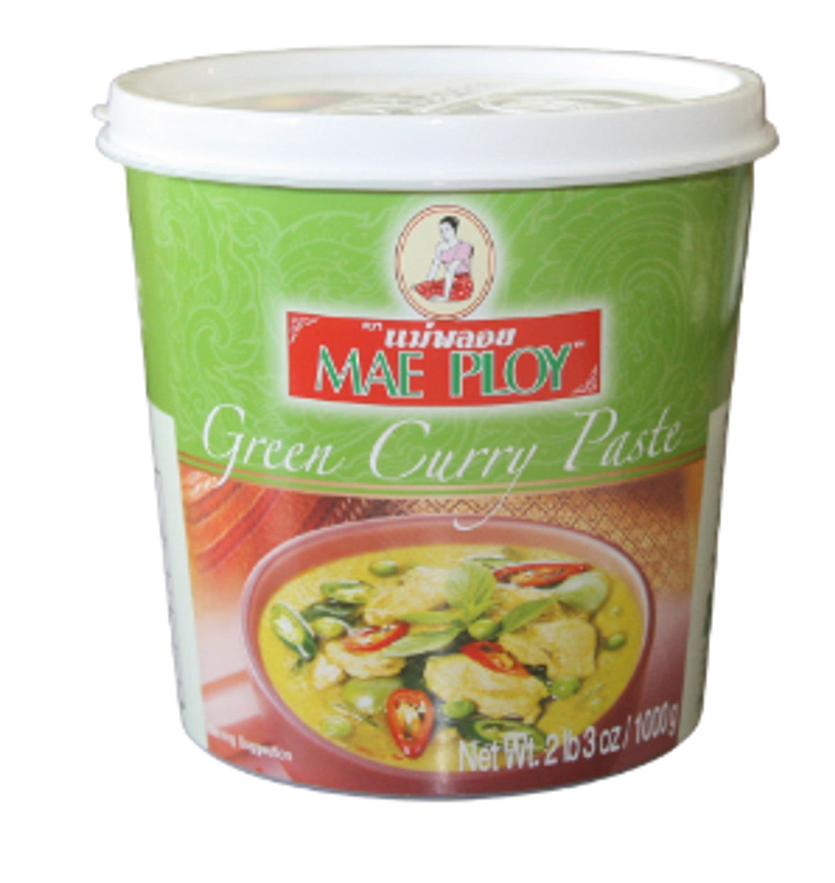 Mae Ploy Curry Paste Green 1kg