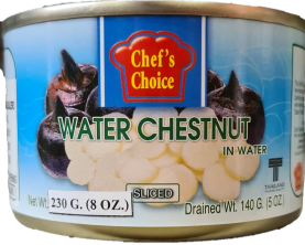 Chefs Choice Water Chestnuts Sliced 230g
