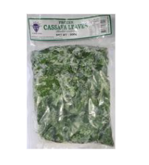 Frozen Cassava Leaves-Whole 30 Packs X 500 G