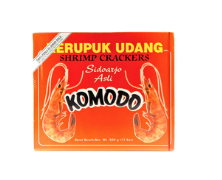 Komodo Crackers Shrimp Uncooked Krupuk Udang 500g