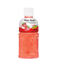 Mogu Mogu Juice Nata De Coco Strawberry 320mL
