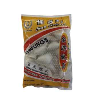 Chicken & Corn Dumpling佳冠雞肉玉米水餃 - 600G X 24