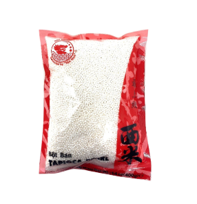 Red Drago Tapioca Pearls White Small 400g