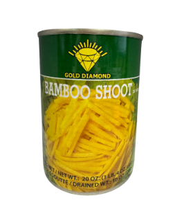 Canned Bamboo Shoot (Strip) In Water 24 Tins X 565