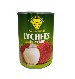 Canned Lychees In Syrup-Size L 24 Tins X 565