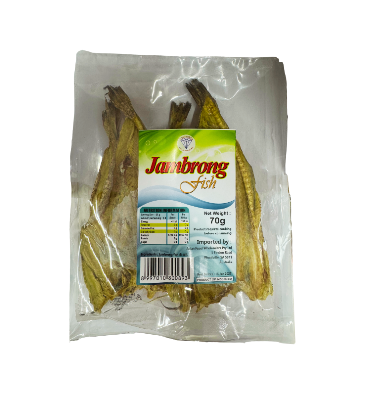 Gold Diamond Dried Fish Jambrong Headless 70g