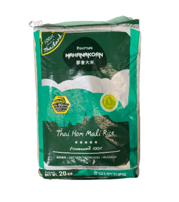 Mahanakor Thai Jasmine Rice 20kg