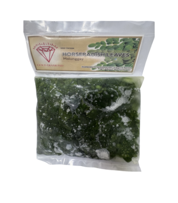Gold Diamond Pagasa Frozen Horseradish Leaves Malunggay 227g