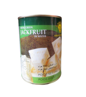 Canned Young Green Jackfruit In Water 24 Tins X 565