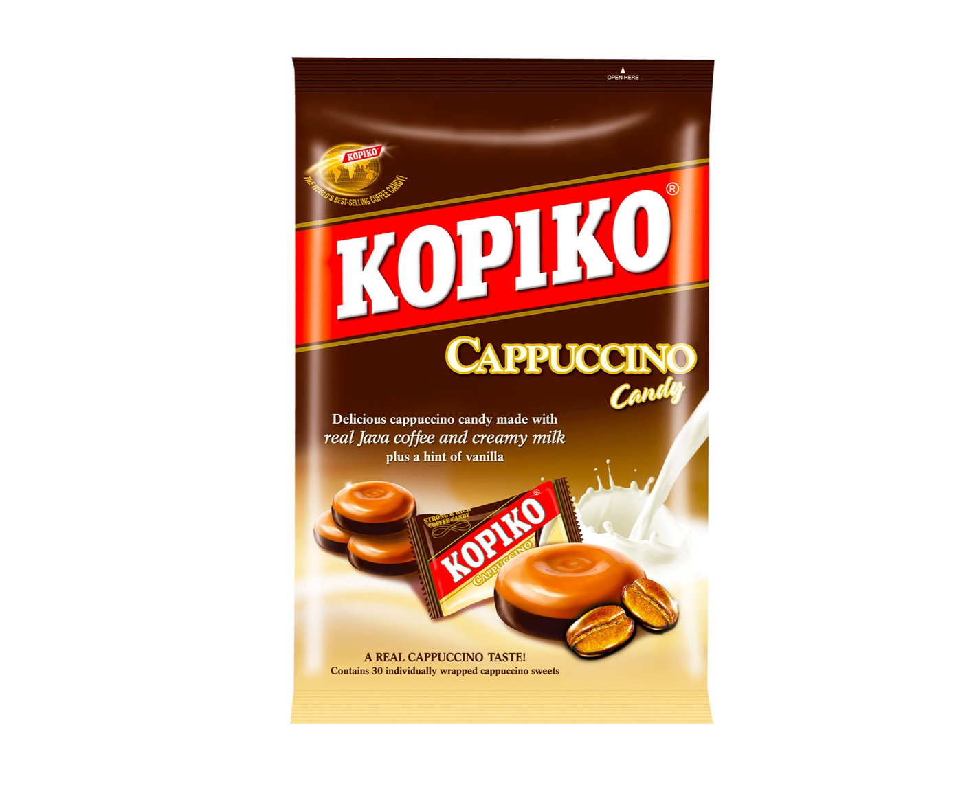 Kopiko Candy Coffeeshot Cappuccino 175g