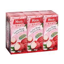 Yeos Drink Lychee Box 6x250mL