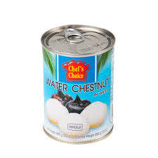 Chefs Choice Water Chestnuts Whole 565g