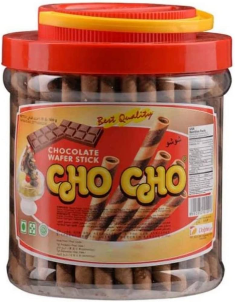 Cho-Cho Wafer Roll Chocolate 500g