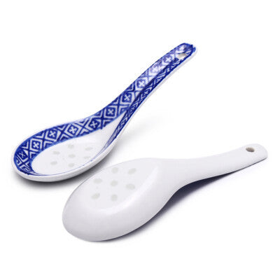 GL2903 BAA Porcelain Spoon Blue 5.5"